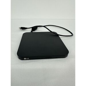 LG Slim Portable DVD Writer model SP80NB80, External Drive DVD Writer & Playback
